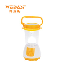 adjustable brightness rechargeable outdoor indoor solar hand lamp from China